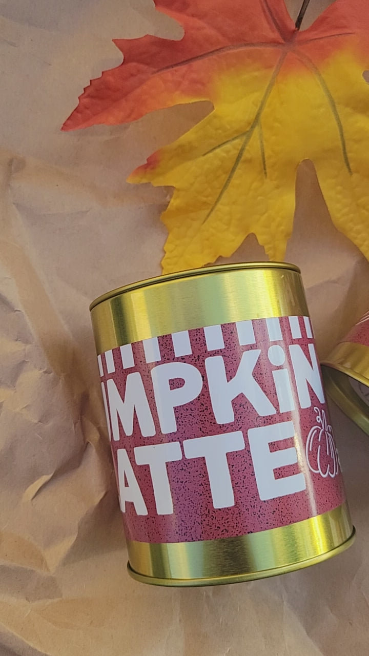 Pumpkin Latte Candle Video